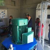Visite de la centrale de Perrec avec Oiken et la présidente de Chalais